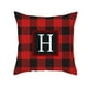 thumbnail image 1 of Fiudx Liquidación De Ahorros De Verano Funda De Almohada Navideña Muñeco Sin Rostro, Gnomo Enano, Duende, Enrejado, Árbol De Navidad, Copo De Nieve, Piel De Melocotón, Funda De Almohada Estampada Par, 1 of 2