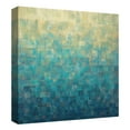 thumbnail image 4 of Masterpiece Art Gallery Cascade Blue & Yellow Ombre by Janelle Kroner Canvas Art Print, 4 of 4
