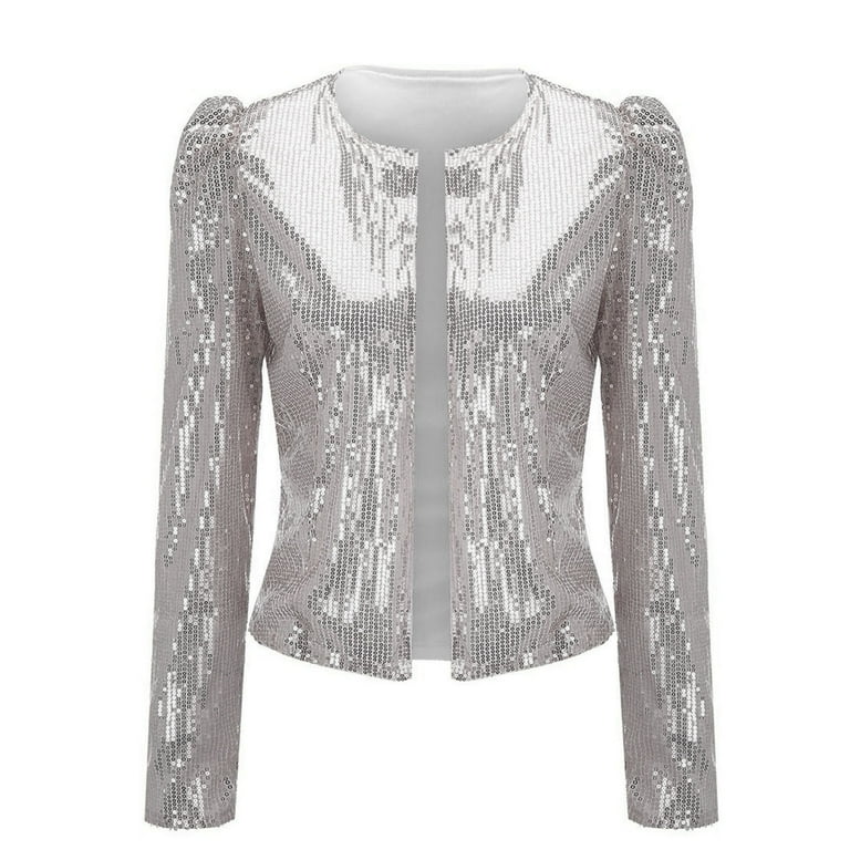 Sequin top vest womens
