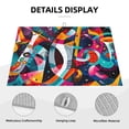 thumbnail image 3 of Fotbe Abstract Jazz Instrumental Alfombrilla de Secado para Cocina con Estampado, 18x24 Pulgadas, 3 of 7