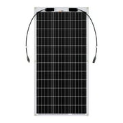 MEGA 100 FLEX | 100 Watt Monocrystalline Solar Panel | Best 12V Flexible Panel for VAN RVs and Off-Grid | High Efficiency