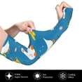 thumbnail image 3 of Gaeub Cartoon Goose Cooling Sleeves for Men, Arm Sleeves, UV Sun Protection Sleeve to Cover with Silicone Anti-Slip, 3 of 8