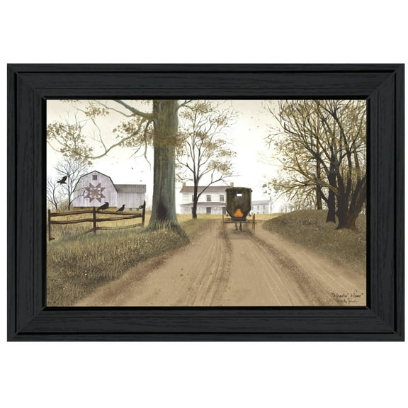 Headin Home By Billy Jacobs Printed Framed Wall Art Wood Multi-Color