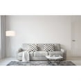 thumbnail image 2 of Cason 1 light Silver and White shade Floor lamp, 2 of 5