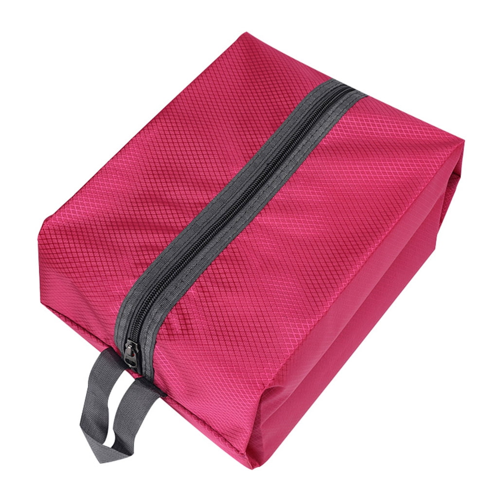 Rose Pink VONKY Women Men Shoe Storage Bag Large Capacity Shoe Nylon Travel Dust Pouch Outdoor ry Organizer Bag 