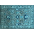 thumbnail image 1 of Ahgly Company Indoor Rectangle Oriental Light Blue Industrial Area Rugs, 8' x 10', 1 of 4