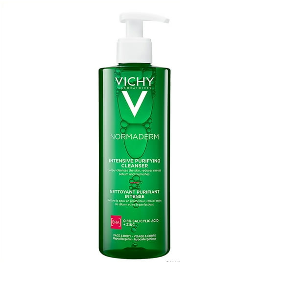 Gel Limpiador VICHY Normaderm Phytosolution para Piel Grasa con Tendencia Acnéica 400ml