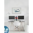 thumbnail image 3 of Marmont Hill The Sharks II Framed Wall Art, 3 of 6