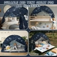 thumbnail image 4 of Avrsol Bed Tent Full, Space Play Canopy for Kids Boys, Kids Bed Canopy Full Size, Galaxy Dome Boys Tents Dream Privacy Space on Bed Sleeping Tent (Full Bed Tent), 4 of 14