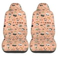thumbnail image 1 of LAKIMCT Sushi Japan Food Pattern Car Seat Covers Vehicle Front Seat Covers Universal Fit Seat Protector, 1 of 9