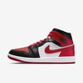 thumbnail image 2 of (Women's) Air Jordan 1 Mid 'Alternate Bred Toe' (2022) BQ6472-079, 2 of 8