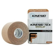 Kinesio Tex Gold FP Cotton Kinesiology Tape, 2 Inch x 5_ Yard (EA/1)