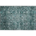 thumbnail image 2 of Addison Rugs Mayfield Washable Traditional Oriental Teal Rectangle Rug, 1'8" x 2'6", 2 of 5