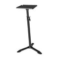 thumbnail image 2 of Soporte de altavoz de piso ajustable en altura, extensible de 25,59" a 45,67" para presentaciones en interiores, práctico soporte universal 3 garras 36x26cm, 2 of 7