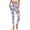 Butterfly Leaf Violet, variant on Marble Teal White Yoga Pants with Pockets for Women High Waisted Workout Yoga Pants Tummy Control Buttery Soft Compression Pants Sportswear Non See-Through, M