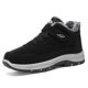 thumbnail image 3 of Botas de nieve para hombre, zapatos de algodón cálidos de terciopelo para invierno, zapatos informales cómodos a prueba de viento para mujer, botas de senderismo antideslizantes Unisex, 3 of 5