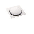 thumbnail image 1 of Baño Cuadrado Coladera Antiolores Coladera Invisible 10x10 Xtellar plateado, 1 of 3