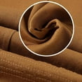 thumbnail image 5 of YueHuiYing Men's Solid Color Detachable Hooded Cloth Coat - Long Sleeve with Multiple Pockets, Ideal for Work, Outdoor & Casual Wear, 5 of 9