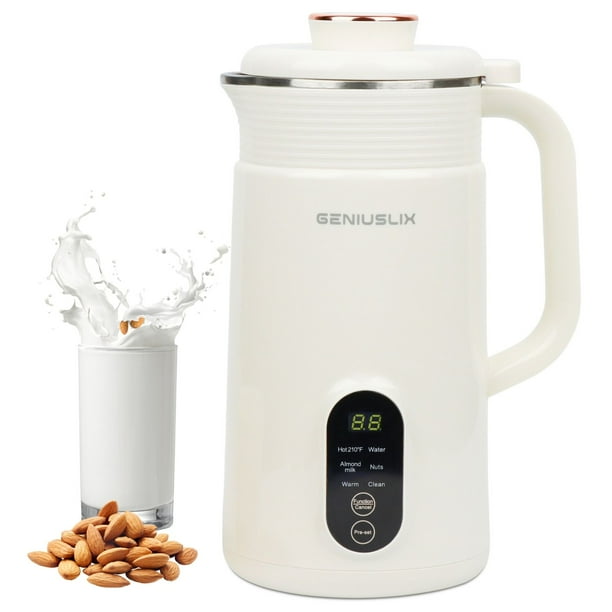 Geniuslix Automatic Vegan Nut Milk Maker Machine 24 oz Auto Clean