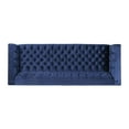thumbnail image 4 of Noble House Camden Tufted Velvet 3 Seater Sofa, Midnight Blue, 4 of 11
