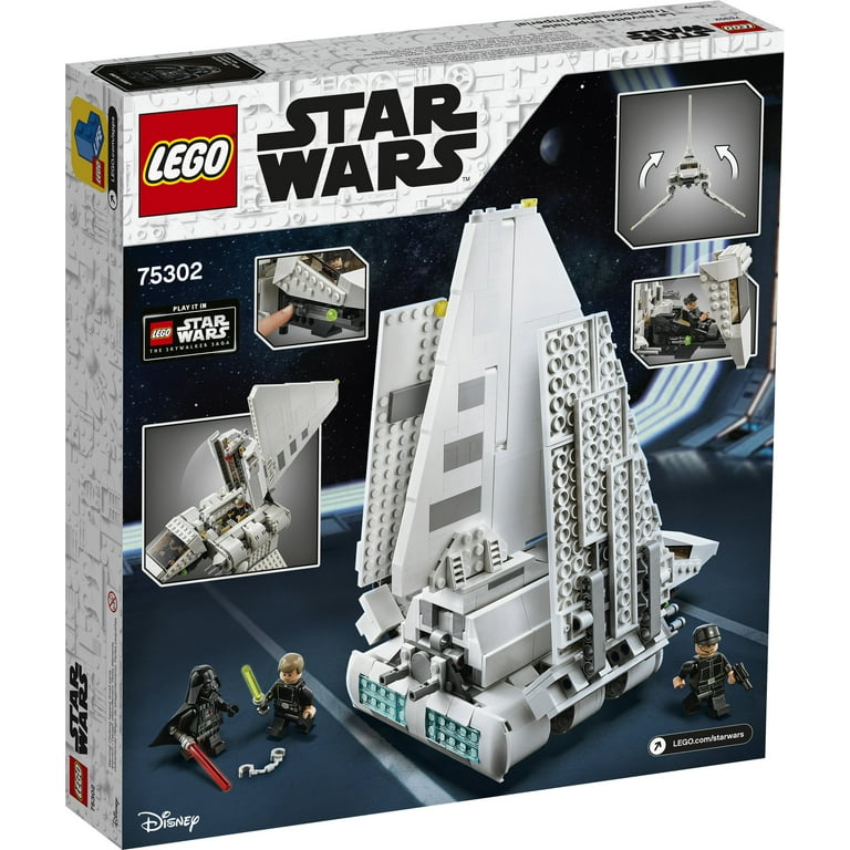 sadel Abnorm kost LEGO Star Wars Imperial Shuttle 75302 Building Toy (660 Pieces) -  Walmart.com
