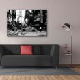 thumbnail image 3 of Epic Graffiti 'Times Square Black and White' by Linda Woods, Giclee Canvas Wall Art, 60"x40", 3 of 8