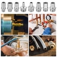 thumbnail image 7 of 10pcs Stainless Steel Barbed Fitting 3/4" to 3/8" Hose ID Hose Fitting, 7 of 7