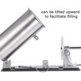 thumbnail image 4 of MASTER FENG Sausage Stuffer - Stainless Steel Homemade Manual Sausage Maker Horizontal Meat Filling Kitchen Machine, Packed 8 Stuffing Tubes (6 LBS /3.5L Horizontal), 4 of 7