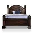 thumbnail image 3 of Furniture of America Nielene Wood Panel Bed, Queen, Cherry, 3 of 6