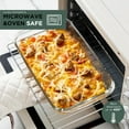 thumbnail image 6 of COOK WITH COLOR 8-Pc Glass Baking Dish Set with Lids, Microwave-Safe Glass Bakeware Set, Sage, 6 of 9