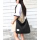 thumbnail image 2 of Bolso de hombro Covelin Retro Canvas para Mujer Negro, 2 of 9