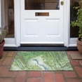thumbnail image 6 of Addison Rugs Chantille Indoor/Outdoor Transitional Geometric, Abstract Green Washable Rectangle Rug, 1'8" x 2'6", 6 of 6