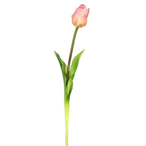 Single Tulip Floral Stem, Pink Pack of 3