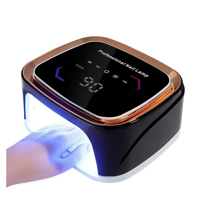 Professional Rechargeable Nail UV LED Lamp Dryer HD Display Smart Wireless Nail Drying Lamp ,Fashion