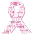 thumbnail image 3 of CafePress - Breast Cancer Ribbon Collage - Women's Dark Pajamas, 3 of 4