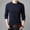 Navy, variant on OmicGot Men's Sweaters Pure Color Slim Young Sweater Round Collar Big Size Pullover for Man Tops Thin Sweater