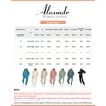 Aleumdr Two Piece Outfits for Women Fall 2024 1/2 Zipper Collar Sweatsuit Pullover Pants