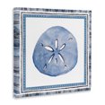 thumbnail image 2 of Stupell Industries Coastal Blue Bordered Sand Dollar Canvas Art, 17 x 17, by Lanie Loreth, 2 of 8