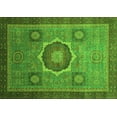 thumbnail image 1 of Ahgly Company Indoor Rectangle Oriental Green Modern Area Rugs, 3' x 5', 1 of 4
