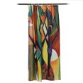 thumbnail image 5 of 150x180cm Colorful Flower Peacock Waterproof Shower Curtain, 5 of 9