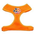 thumbnail image 5 of Paw Flag USA Screen Print Soft Mesh Harness Aqua Large, 5 of 9