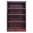 thumbnail image 3 of Concepts in Wood 4 Shelf Wood Bookcase, 48 inch Tall - Cherry Finish, 3 of 6