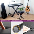 thumbnail image 5 of Adjustable Padded Piano Keyboard Bench Seat, Folding Design for Beginner Professionals (type2), 5 of 5