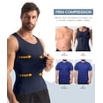 thumbnail image 4 of MANIFIQUE Compression Shirts for Men, Workout Tank Top, Fajas para Hombres, Tummy Control Undershirts, 4 of 7