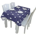 thumbnail image 3 of EREHome Nappe Étoiles Bleue 60x104 Pouces, 3 of 4