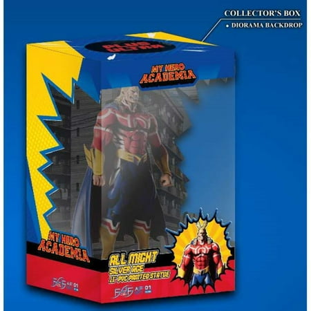 Dark Horse Comics My Hero Academia 11 Inch Silver Age All Might PVC Figure, Red, One Size