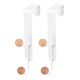thumbnail image 3 of Paquete De 2 Ganchos Colgantes, Accesorios De Cocina Sin Perforaciones, Estante De Almacenamiento Resistente Para El Hogar, Colgador De Baño, Toallero Para Abrigo, Anillos, Dormitorio seitruly HA027613-01, 3 of 6