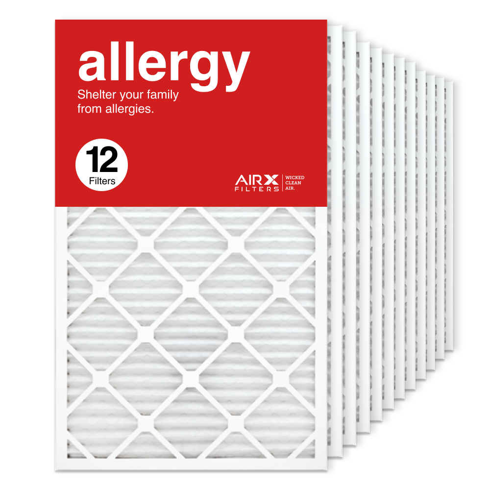 AIRx Filters Allergy 18x30x1 Air Filter MERV 11 AC Furnace Pleated Air