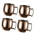 thumbnail image 3 of Estbridge Tasses Moscow Mule en Cuivre Massif Ensemble de 4 Fait Main 60 ml, 3 of 8