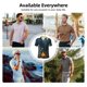 thumbnail image 5 of Fotbe Moonlit Skeleton Campfire Camiseta Polo de Golf para Hombre con Estampado – Camisa Deportiva Transpirable con Cuello Abotonado-Small, 5 of 6